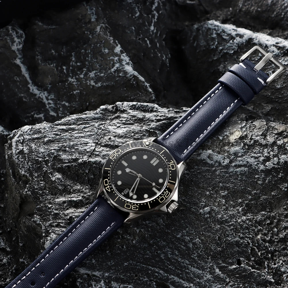 New Premium Sailcloth WatchBand 18/19/20mm 21mm 22mm for Rolex for Omega for Blancpain Quick Release Men Sport Replacement Strap