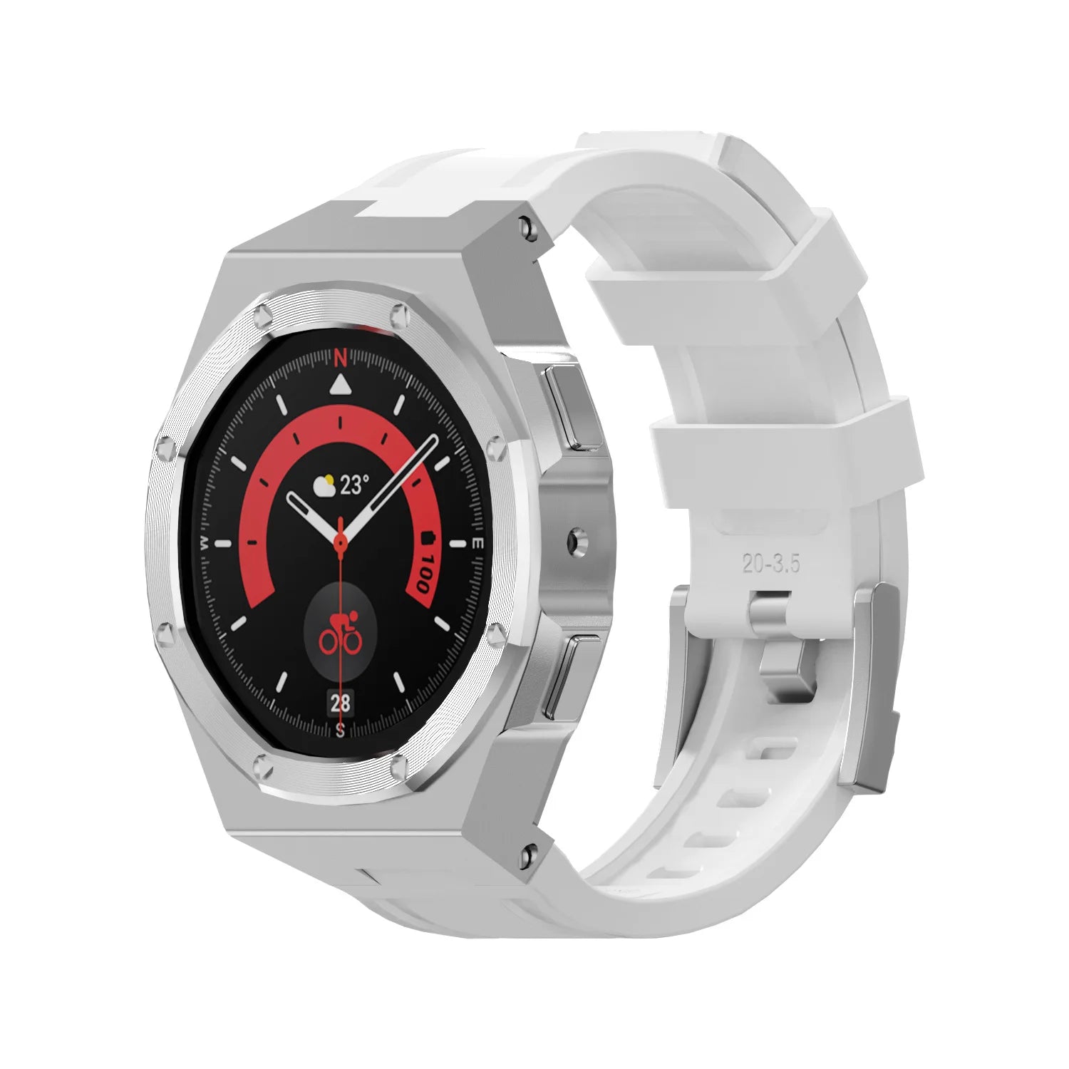 Mod Kits Case For Samsung galaxy watch 5 44mm 5pro 45mm Stainless Steel Strap Metal Cover Frame Galaxy watch 4 44mm Accessories