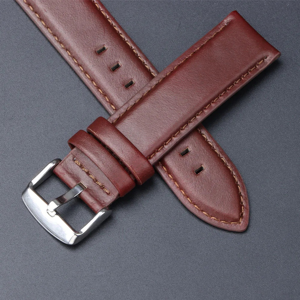 Universal Leather Strap for DW Daniel Wellington Watch Band 17mm 18mm 20mm 22mm Meninos Assistem Genuine Leather Watchband
