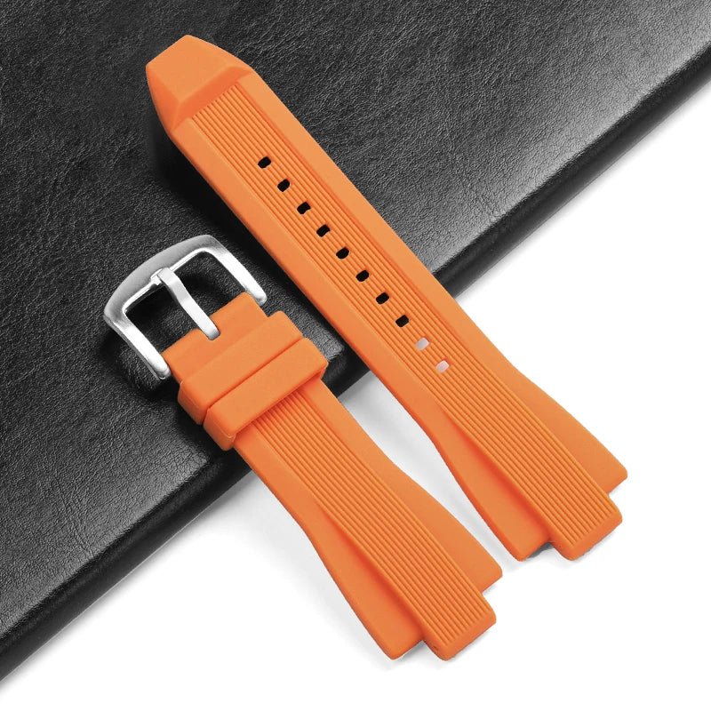13X29mm Silicone Strap for Michael Kors Watch Band MK9020 MK8729 MK9026 MK8184 MK8152 Soft Bracelet Men Replacement Wristband
