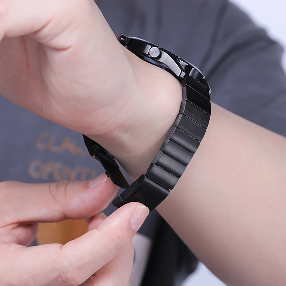 22MM Metal Magnetic Band for Huawei Watch GT 3 2 Pro 46mm 42mm 2E Stainless Steel Strap For Huawei Watch GT3  Luxury WatchBand