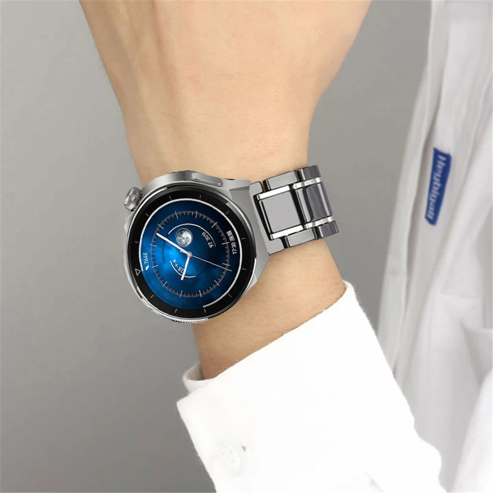 Ceramics Bracelet For Huawei Watch GT6pro 46mm GT5/6/4/3 46mm Strap 22mm Correa For CMF Watch Pro 2 3 By Nothing Watch Accessory