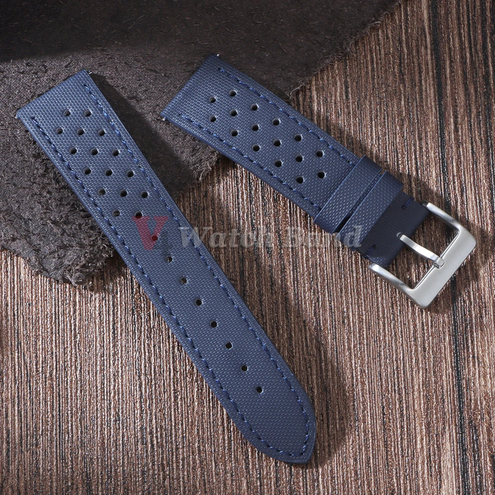 18/20/22mm Nylon Quick Release Waterproof Oxford Watchbands Sailcloth Straps for Omega for Blancpain for Seiko Watches Men Women