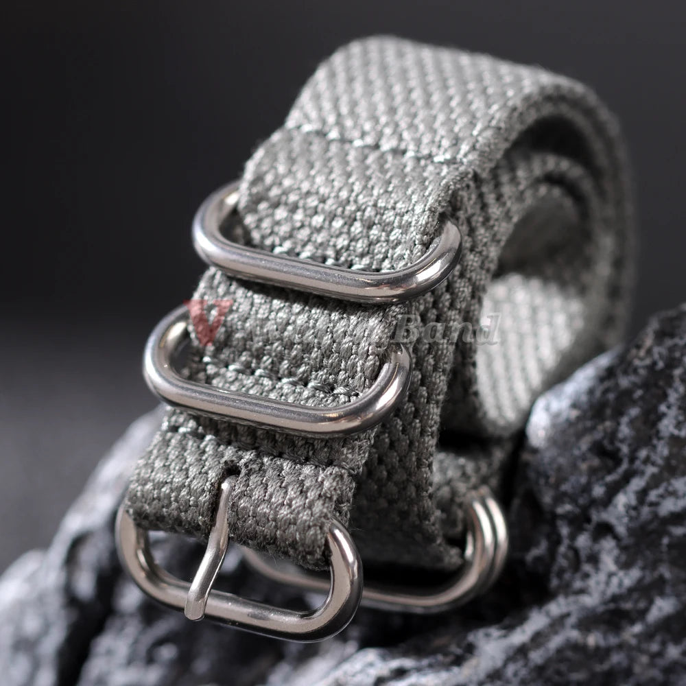 20mm 22mm High Quality Nylon Watch Strap Brown Military Army Green Band Casual Watchband Army Sport Bracelet Replacement Belt