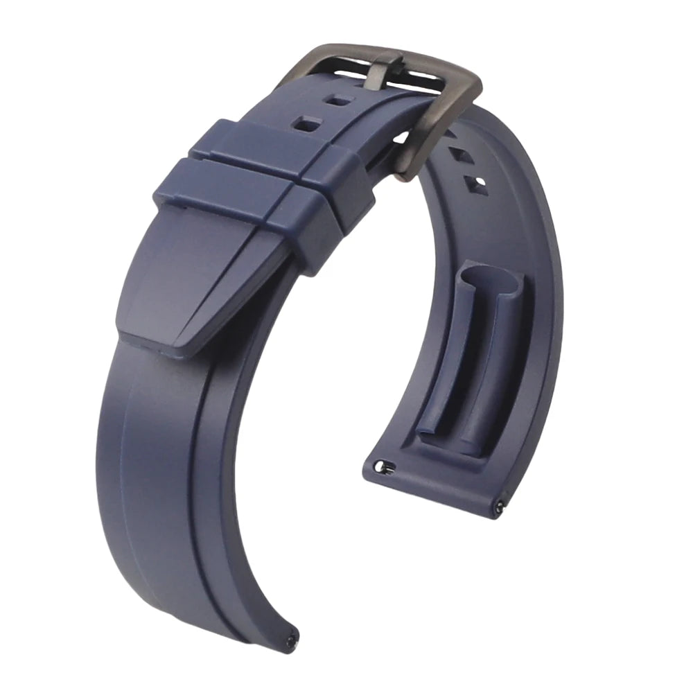 Universal Watrproof Rubber Strap 18mm 19mm 20mm 22mm for Armani for Omega Wristbelt Sport Silicone Watch Band for Seiko Bracelet
