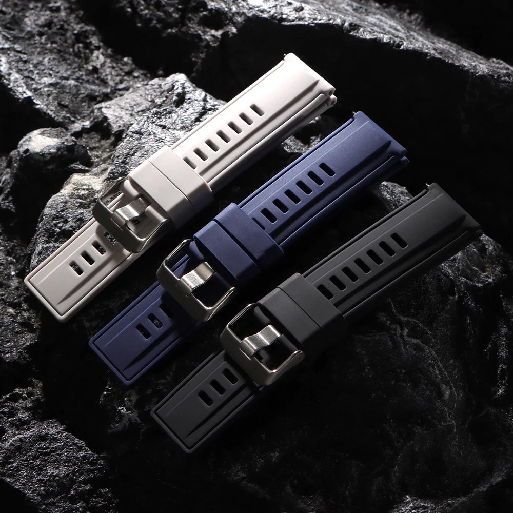 Quick Release Silicone Band for Samsung Galaxy Universal Watch Straps 20mm 22mm 18mm for Huawei Gt2 Gt3 Women&Men Accessories