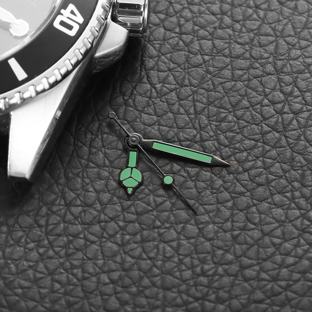 NH35 Silver Submariner Hands Nh35 Lumen Pointer Mercedes Diver Hands for Seiko Watches Replacement Part NH35 NH36 4R 7S Hands