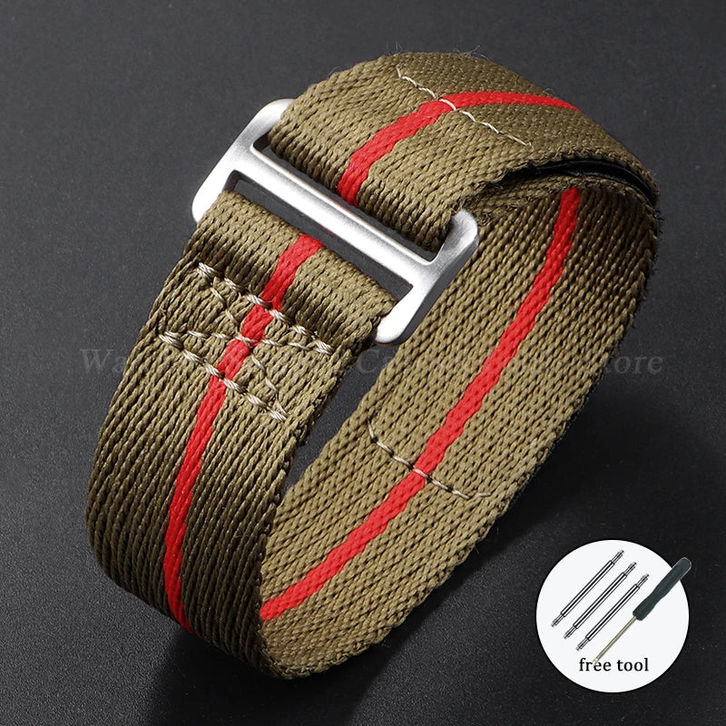 20mm 22mm Nylon Canvas Watch Strap for Tudor for Military Wrist Band for Seiko Men Women Sport Replacement Watch Band Bracelet