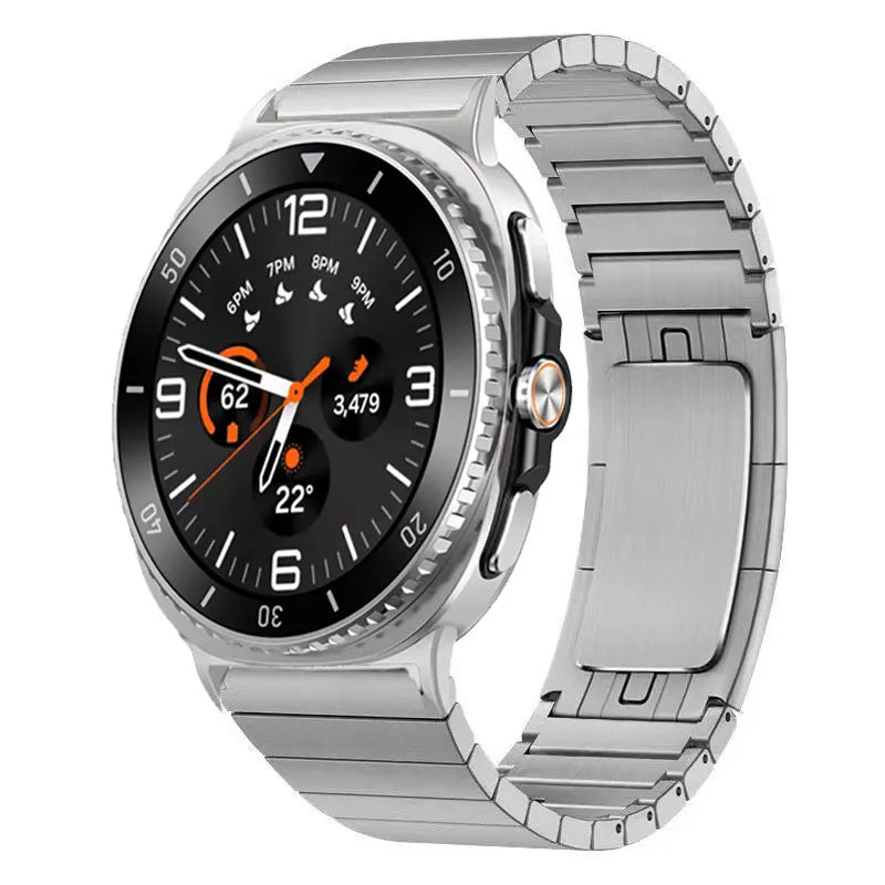 Stainless Steel Strap For Galaxy Watch Ultra 1 2 47mm Band Business Bracleet For Samsung Watch 8 40 44MM 8Classic Metal Correa