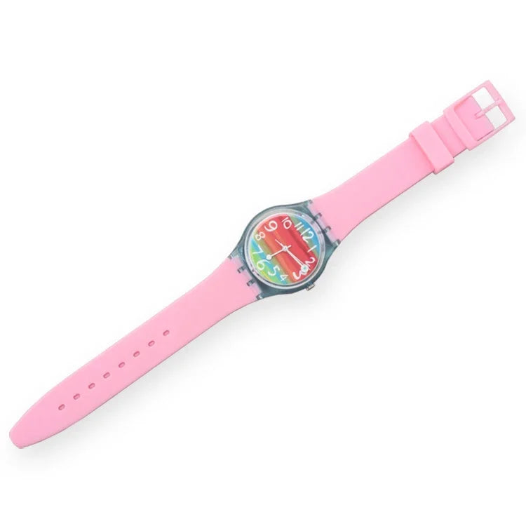 Rubber Strap for Swatch Colorful Sports  Band Replacement Wrist Bracelet 16mm 17mm 19mm 20mm Silicone WatchAccessories