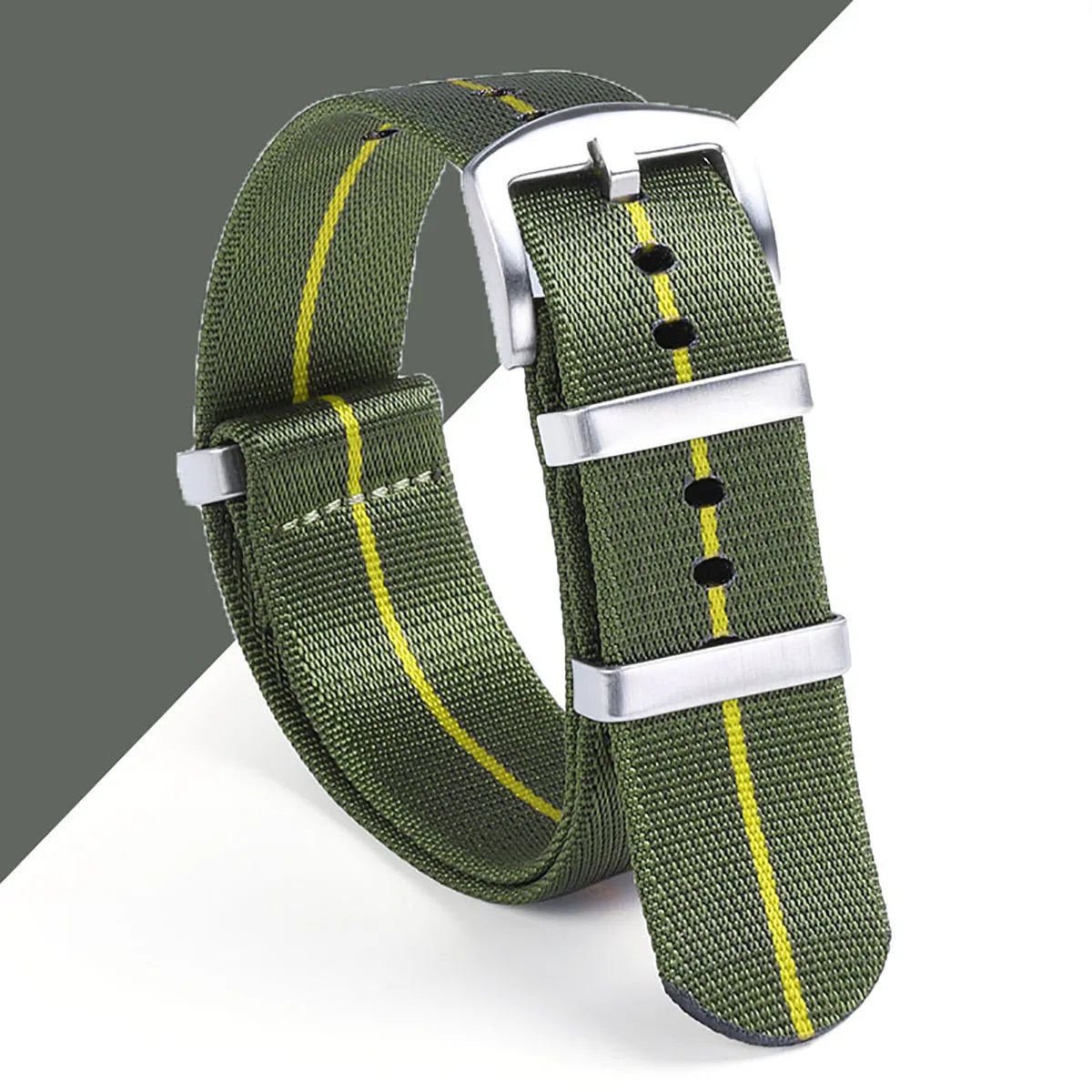 High Density Nylon Watch Band for Omega Bracelet for Huami Amazfit GTS for Seiko for Tudor Military Strap for Samsung Galaxy