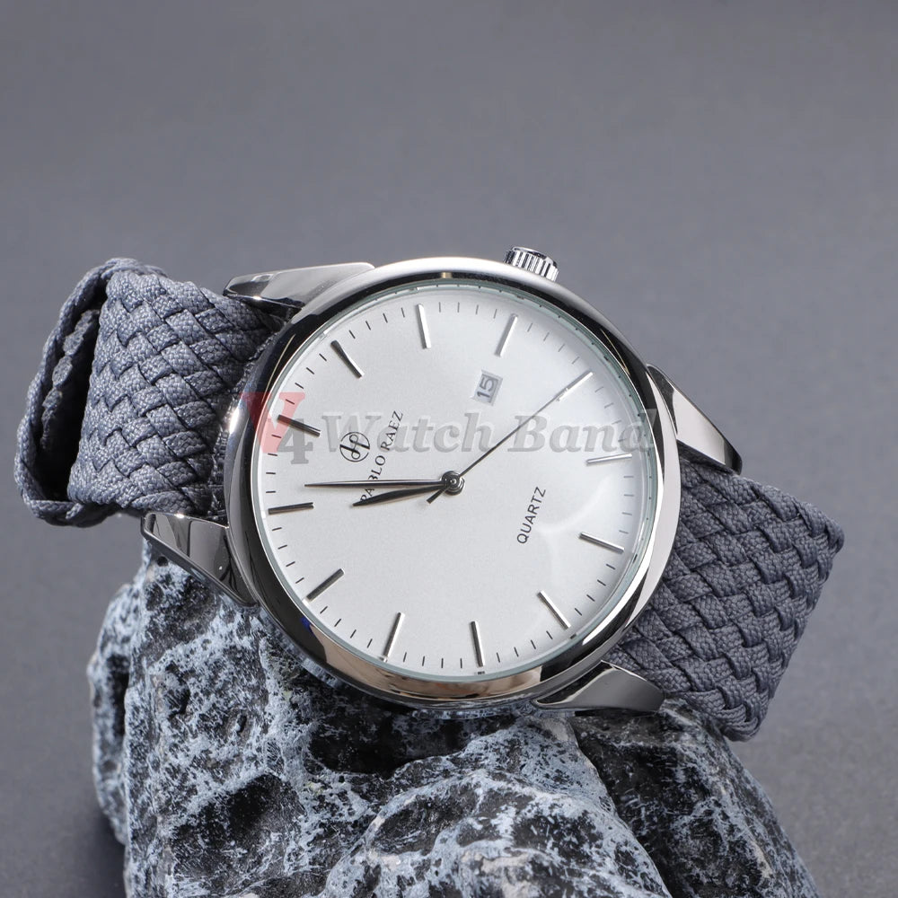 High Quality Nylon 18mm 20mm 22mm Watch Band for Seiko for Fossil for Oris Military Casual Watchband Army Sport Straps Replace