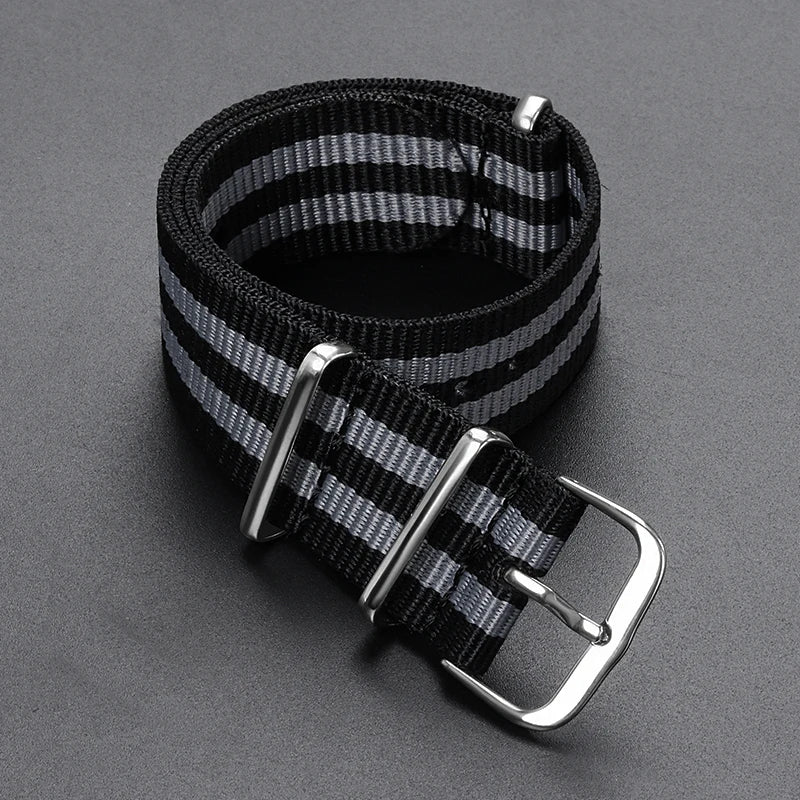 Nylon Watch Band for Omega 20mm 22mm 18mm Strap for Seiko Skx Turtle Military Watchband for Rolex Oyster Army Sport Bracelet