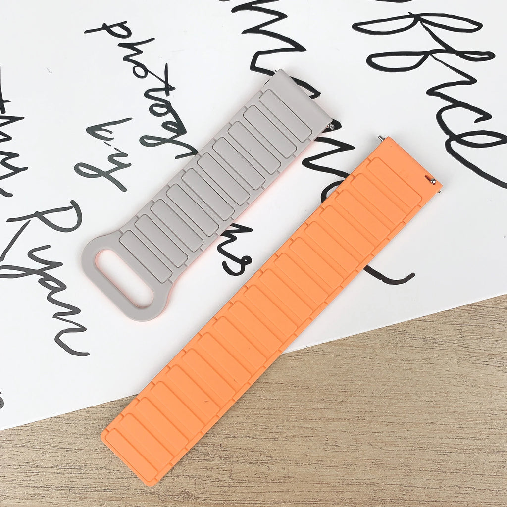 20mm Strap For Omega X Swatch Joint MoonSwatch Band Magnetic Loop Silicone Bracelet For Amazfit GTS4 Watch7 6 5 4 40/44mm Correa