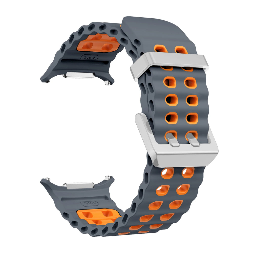 Screen Protector Case For Samsung Galaxy Watch Ultra 47mm PC Cover Ocean Strap For Galaxy Watch Ultra1 2 47mm 2025 Bracelet Band