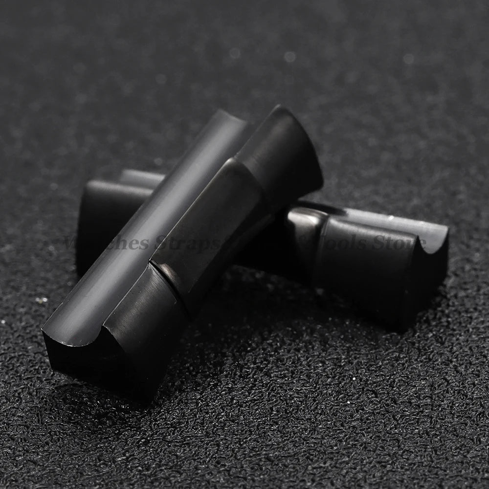 A Pair Solid Curved End Link 20mm for Rolex for Submariner for Daytona 116503 Water Ghost Rubber Watch Strap Seamless Connection