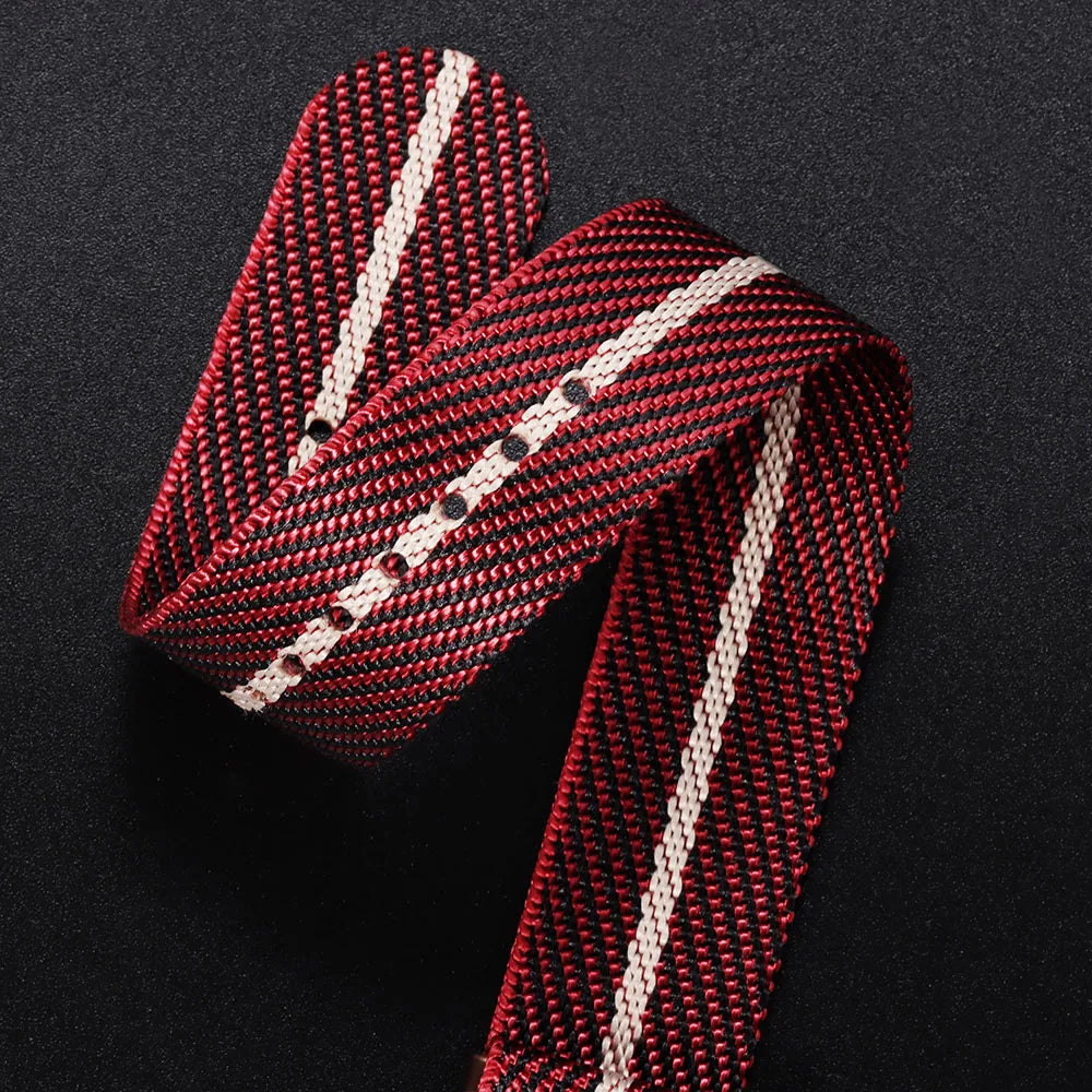 Universal Strap for Seiko Watchband for Rolex Bracelet for Omrga Canvas Nylon Band 22mm 20mm Wristband Watch Band Belt