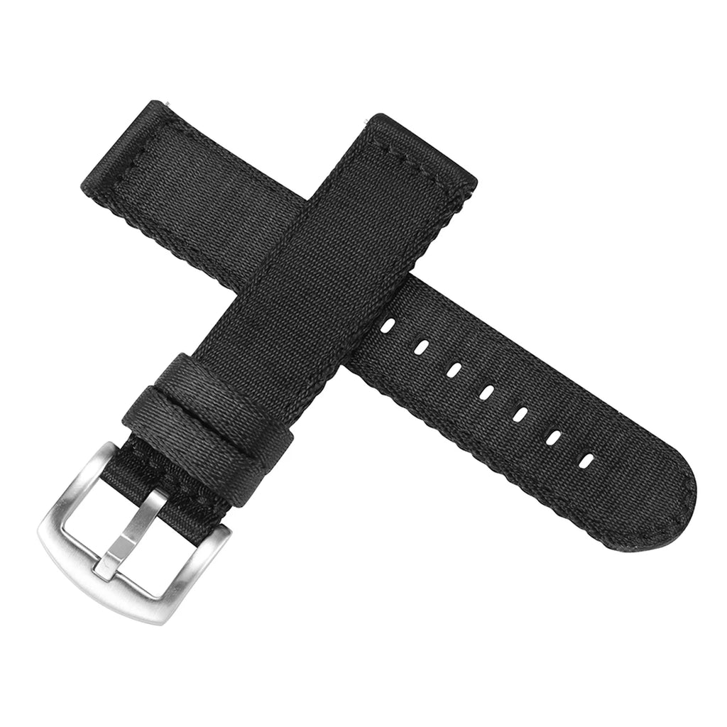 18mm 20mm 22mm Nylon Watch Strap Men Sport Replacement Band Bracelet for Samsung S3 Huawei Watch GT 2 Pro 46mm Amazfit GTR 47mm