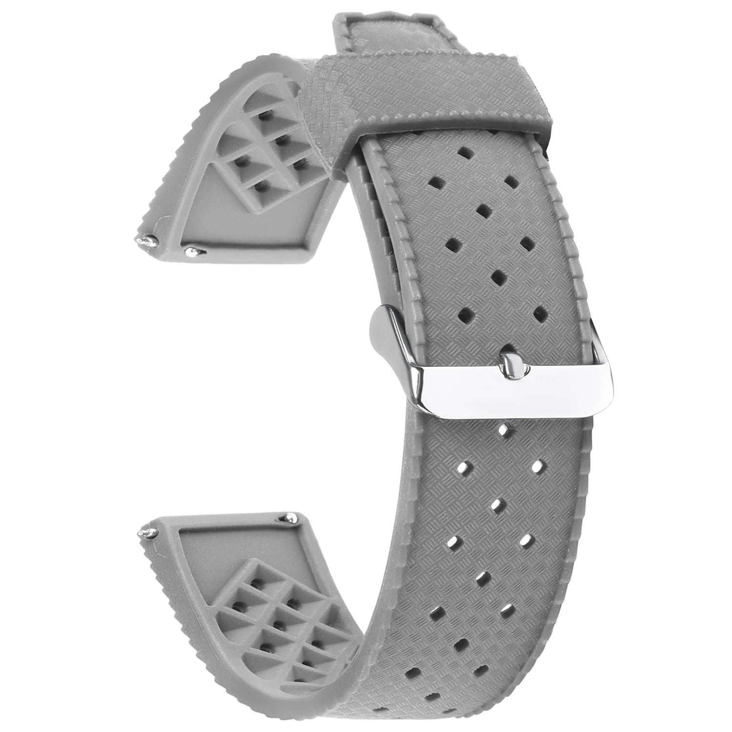 Tropic Strap for Seiko for Citizen for Oris Bracelst Tropical Silicone Strap Quick Release Watch Band 20mm 22mm
