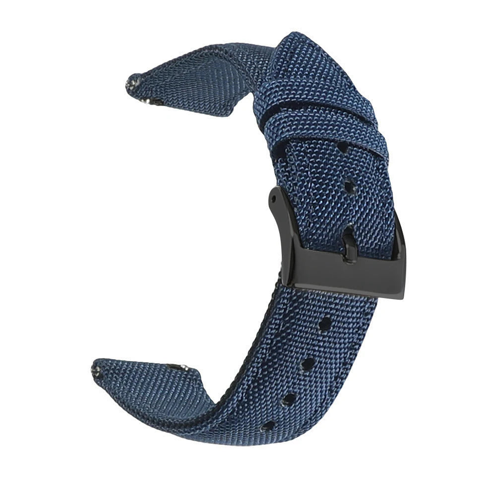 Waterproof Sailcloth Watch Band Quick Release Watch Strap 18mm 19mm 20mm 21mm 22mm 24mm Nylon Watchband for Blancpain for Omega