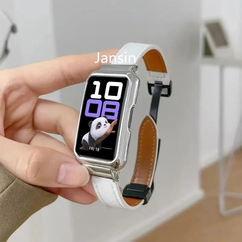 For Huawei Band 10 Strap Magnetic Watchband Accessories Correa For Huawei Band8 9 Wristband Rapleaceable Business Bracelet