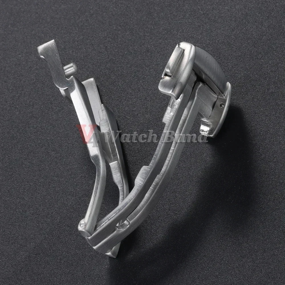 20mm Metal Watchband Buckle for OMEGA 18mm 16mm Steel Clasp for Leather Rubber Watchband Butterfly Button Folding Buckles
