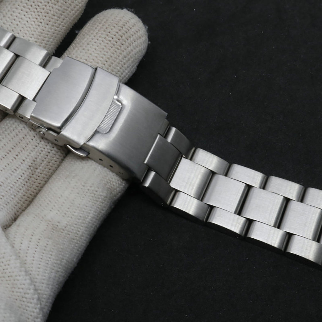 Curved Strap for Seiko Luxury Solid Stainless Steel Watch Band 18/19/20/21/22/24/26mm Arc End Belt Men Watch Accessories