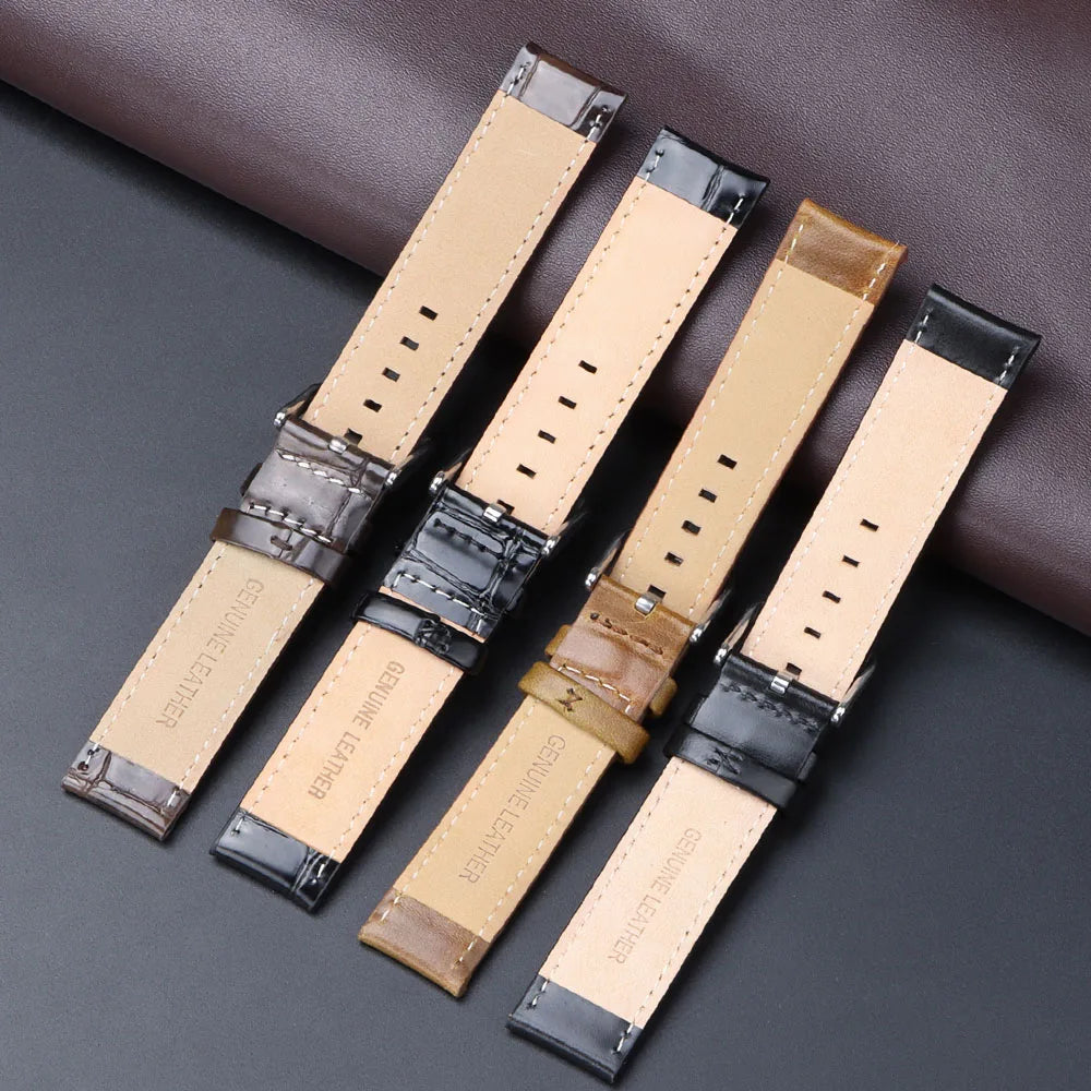 Universal Leather Strap for DW Daniel Wellington Watch Band 17mm 18mm 20mm 22mm Meninos Assistem Genuine Leather Watchband