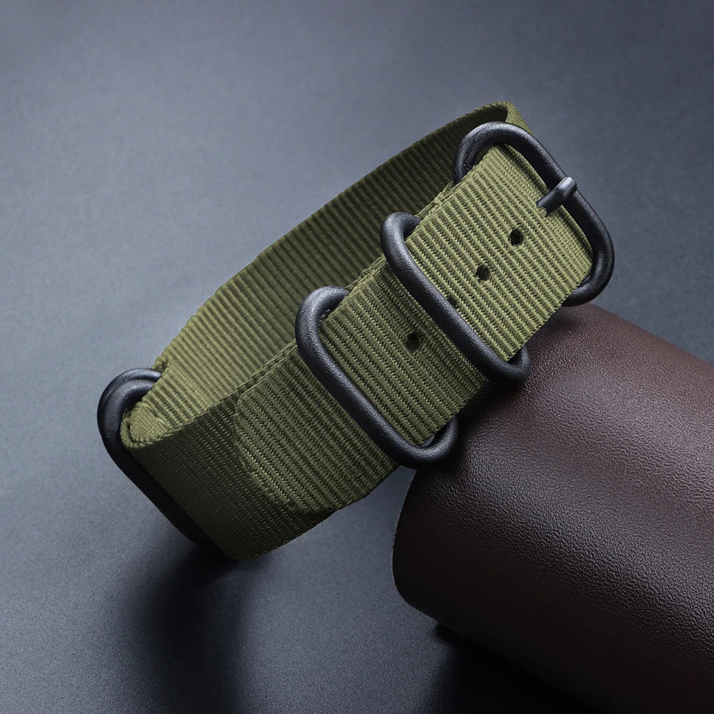 18mm 20mm 22mm Strap for Seiko High Quality Nylon Watch Band for Omega Army Sport Bracelet Replacement Military Casual Watchband
