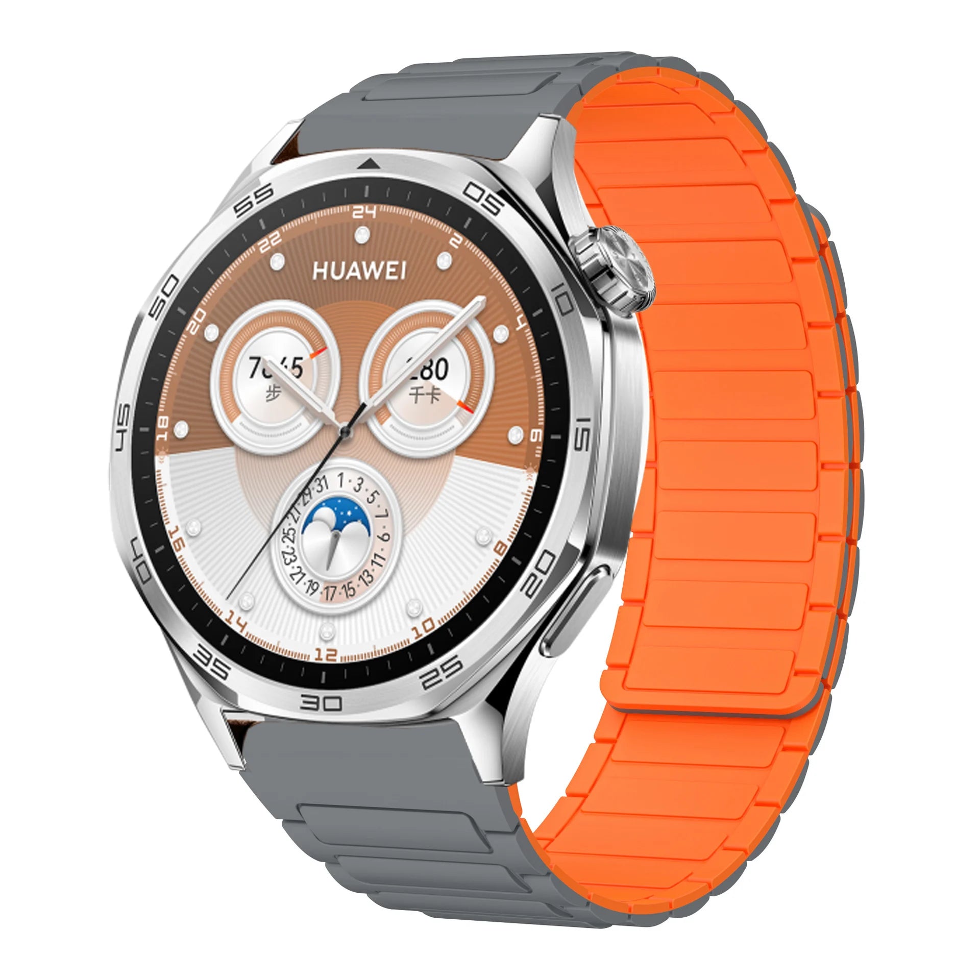 22mm Strap For Huawei Watch GT5pro 46mm Silicone Band Magnetic Bracelet For Huawei GT5 46 mm GT4 GT2e Sport Wristband Accessory