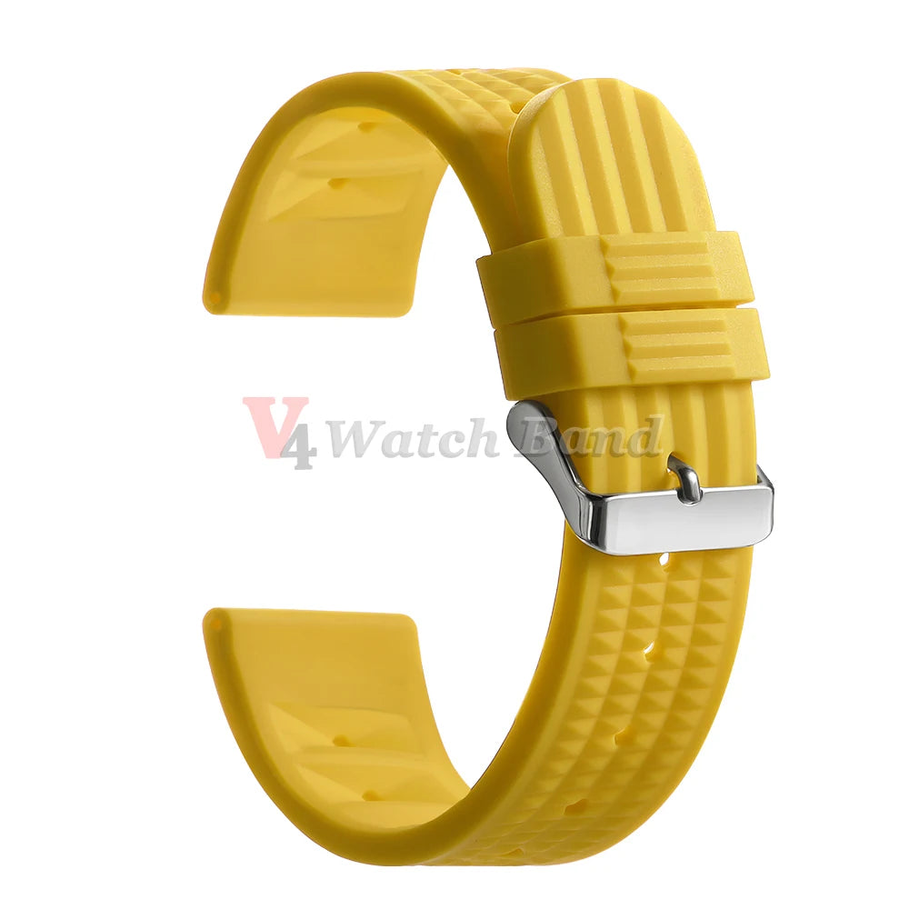 Rubber Strap 20mm 22mm for Omega for Rolex Bracelet Universal Men Diver Silicone Waterproof Sport for Seiko 5 SKX007 Watchband