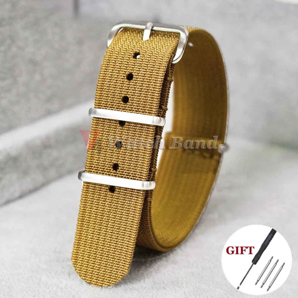 High Quality Nylon Watch Band for Omega 20mm 22mm 18mm Strap for Seiko Military Casual Watchband Army Sport  Bracelet  Replace