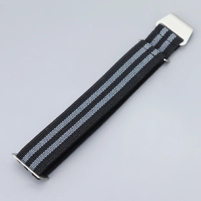Elastic Nylon Band for Seiko for Rolex for OEMGA for Tudor Watch Sport Bracelet Parachute Watch Strap18mm 20mm 22mm Width