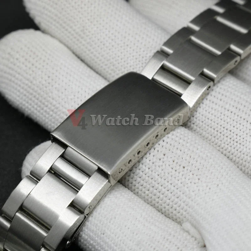 For Oyster Perpetual Air King Stainless Steel Strap Curved End Watchband for Rolex 40mm Solid Bracelet 19mm 20mm 21mm 13/17/18mm
