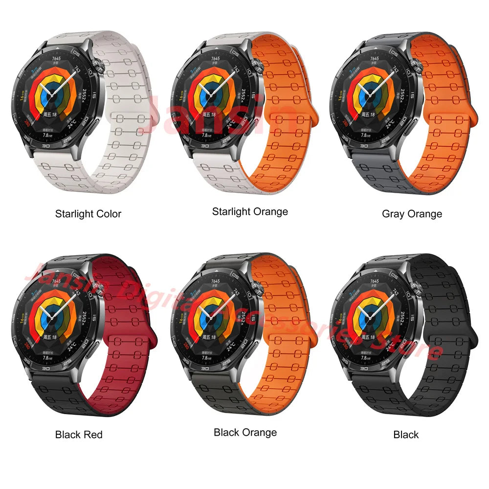 22mm Strap For Huawei GT5/GT5pro 46mm GT4 Band Magnetic Bracelet For CMF Watch Pro 2 Xiaomi Watch S4 Amazfit GTR 4 Correa