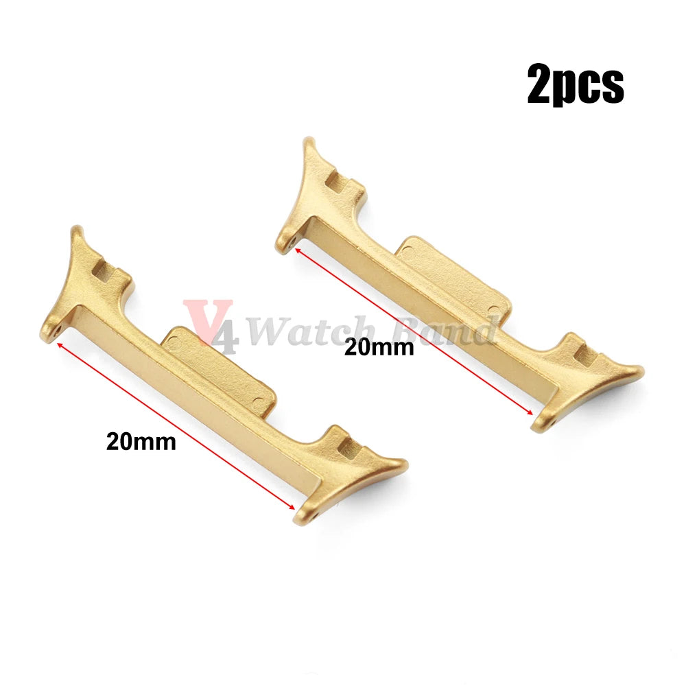 1pair Watch Adapter for Samsung Galaxy Watch 8 Classic Watchband Stainless Steel Connector for Galaxy Watch8 20mm 22mm Adapters