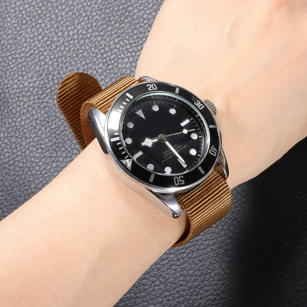 High Quality Nylon Watch Band for Omega 20mm Strap for Seiko Military Casual Watchband Army Sport Bracelet Replacement