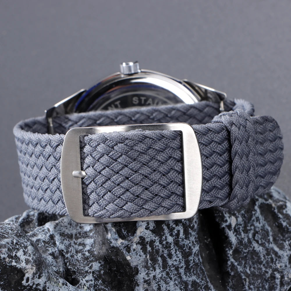 High Quality Nylon 18mm 20mm 22mm Watch Band for Seiko for Fossil for Oris Military Casual Watchband Army Sport Straps Replace