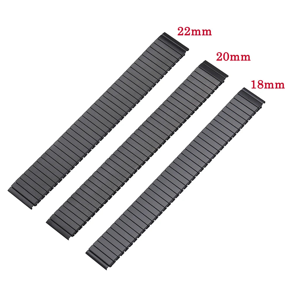 Elastic Strap for Samsung Galaxy Watch 6 5 4 3 45mm 40mm 42 44 46 Expansion Steel Watch Band for Huawei Watch GT2 GT3 42mm 46mm
