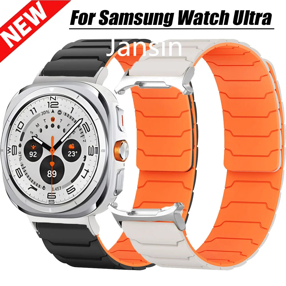 For Samsung Galaxy Watch Ultra Strap Magnetic Wristband Correa For Galaxy Watch Ultra 47mm Band Replaceable Watchband Accessory