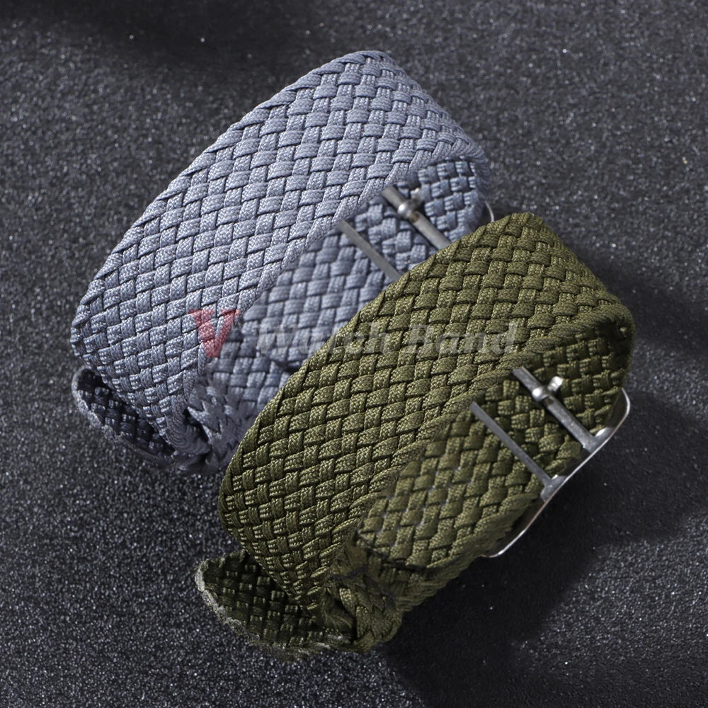 High Quality Nylon 18mm 20mm 22mm Watch Band for Seiko for Fossil for Oris Military Casual Watchband Army Sport Straps Replace