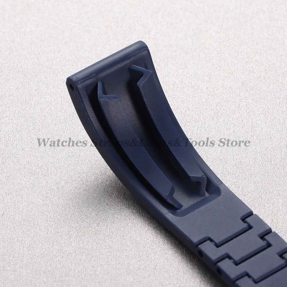 20mm Silicone Strap For Rolex for Daytona for Submariner Diving Bracelet for Oysterflex Soft Rubber Waterproof Men's Sports Band