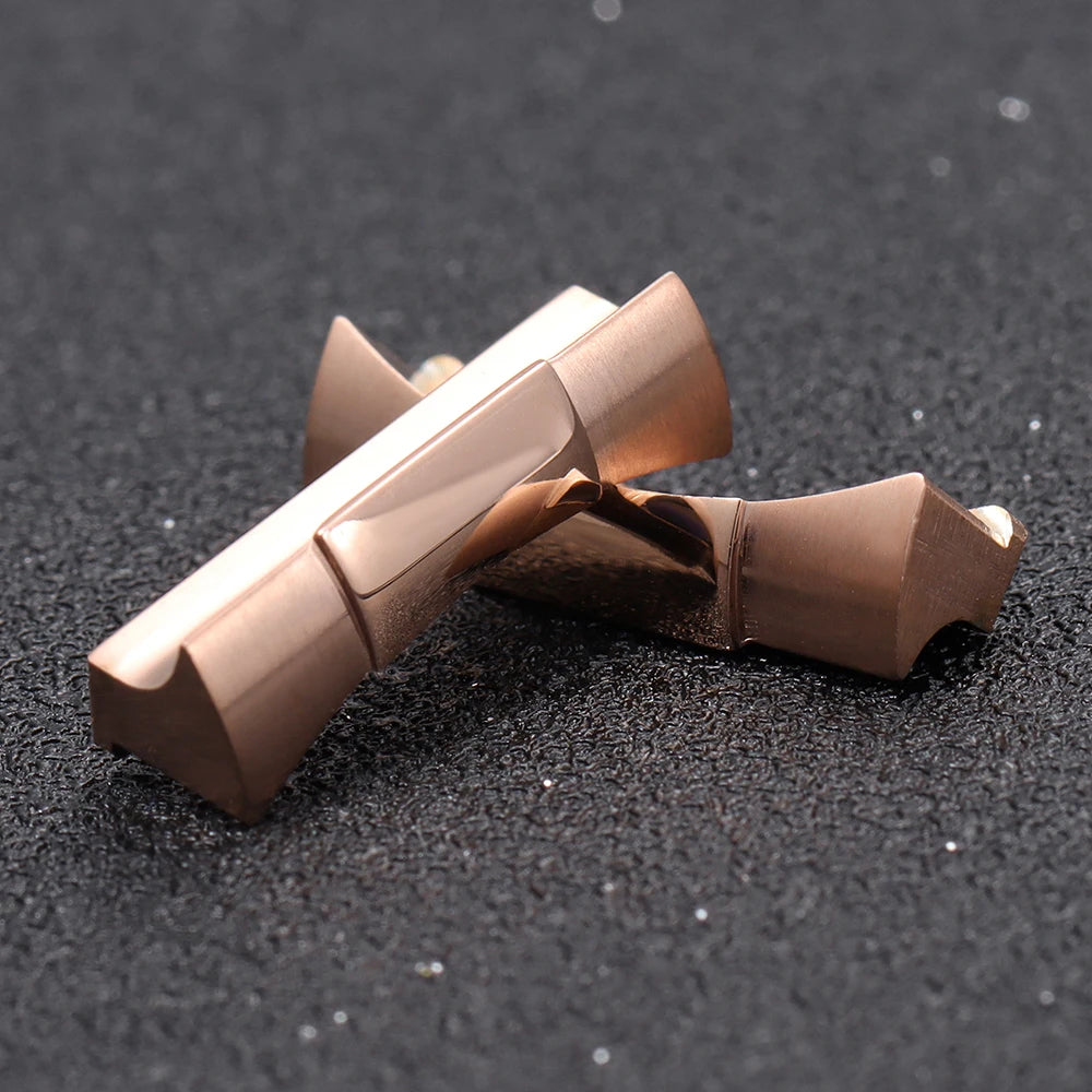 Solid Stainless Steel Curved End Silver End Link for Rolex for Submariner for Daytona Watch Arc Interface Waterproof Accessories