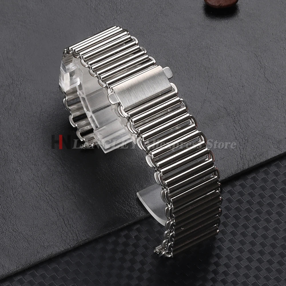 18mm 20mm 22mm Quick Release High Quality Stainless Steel Watch Strap for Huawei WatchGT4/GT5 Universal Men Bracelet Accessories