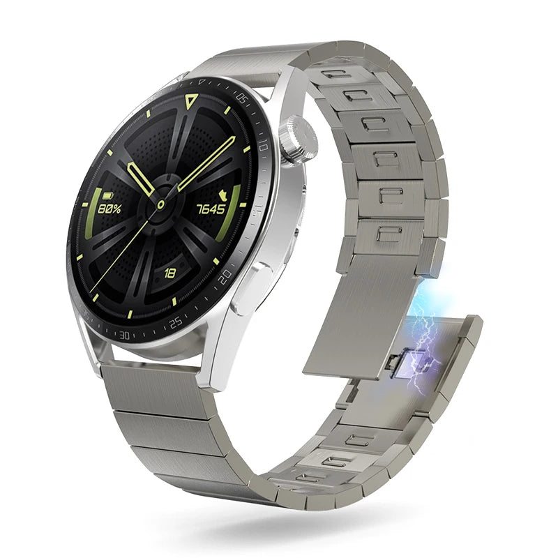 22MM Metal Magnetic Band for Huawei Watch GT 3 2 Pro 46mm 42mm 2E Stainless Steel Strap For Huawei Watch GT3  Luxury WatchBand
