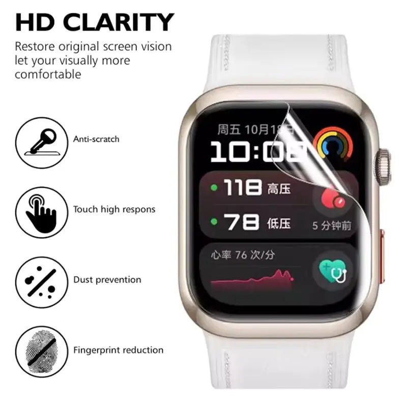 For Huawei Watch D2 Protector Film Clear HD Screen Protective Cover For Huawei Watch D2 Hydrogel Films Anti-Scratch Accessories