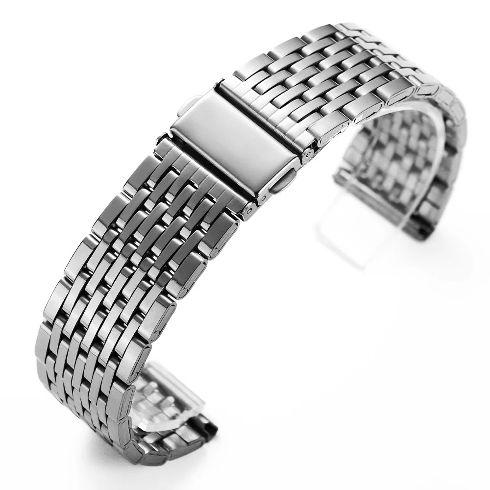 18/20/22mm Universal Adjustable Watchband for Rolex Diving Metal Belt Bracelet for Omega Solid Stainless Steel Strap for Seiko