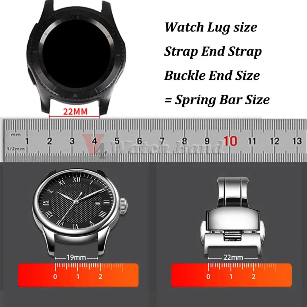 20pcs Dia 1.5mm 1.8mm Watch Band Spring Bars Links Pin 12 14 16mm 18mm 19mm 21mm 24mm 26mm Stainless 20mm 22mm  Watch Spring Bar