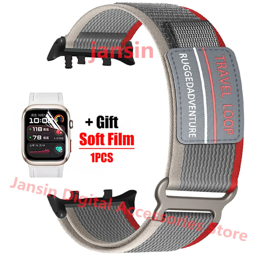 Nylon Loop Bracelet For Huawei Watch D2 Correa Sport Wristband For Huawei Watch D2 Strap Replaceable Soft Film Accessories