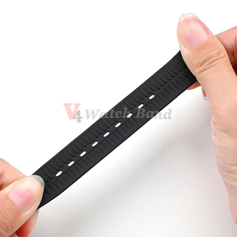 16mm 17mm 19mm 20mm Soft Silicone Watch Band for Swatch Rubber Strap Sports Replacement Wrist Bracelet Men Women Accessories